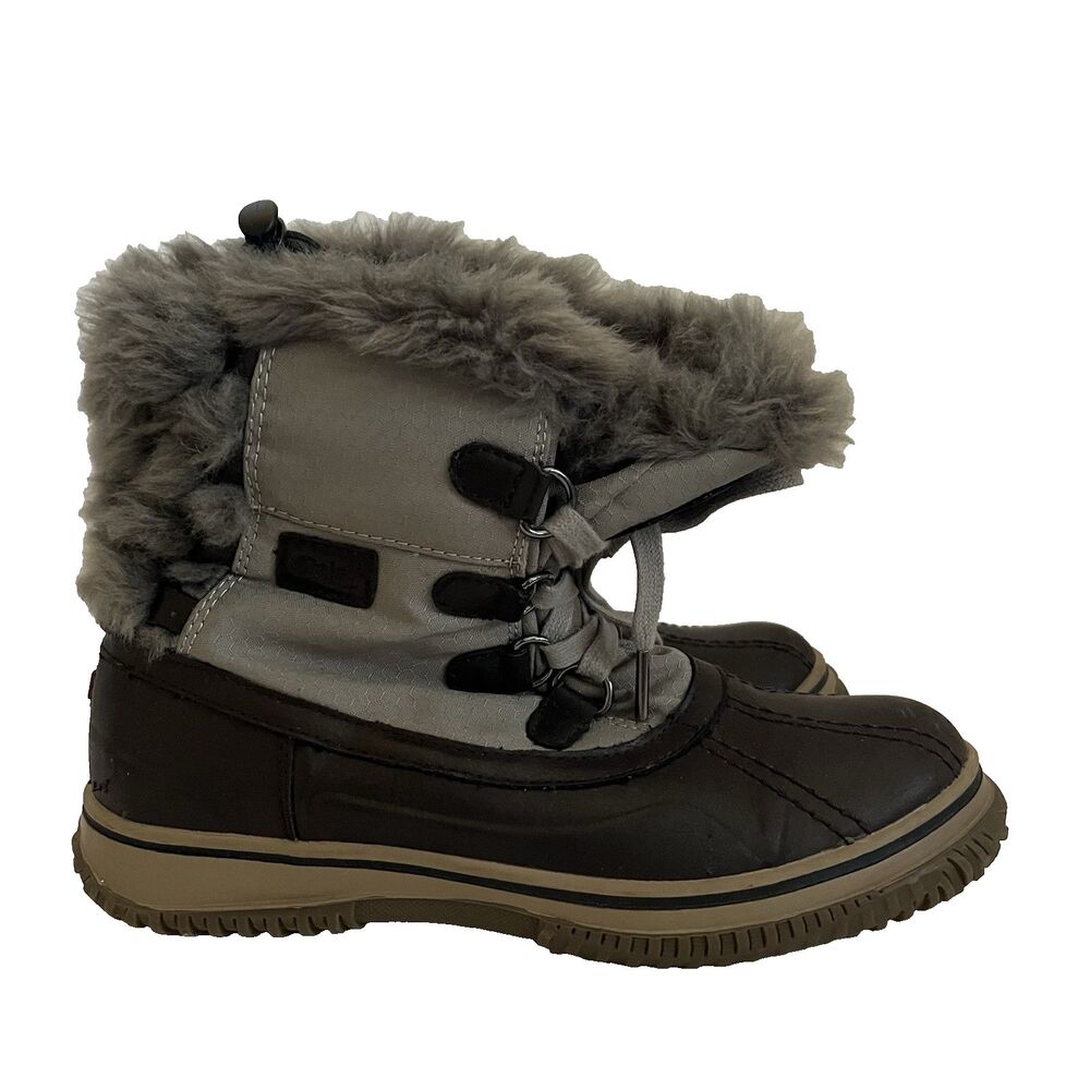 Pajar Canada Iceland Winter Boots Women's Snow Faux Fur Waterproof SZ 38 7 7.5